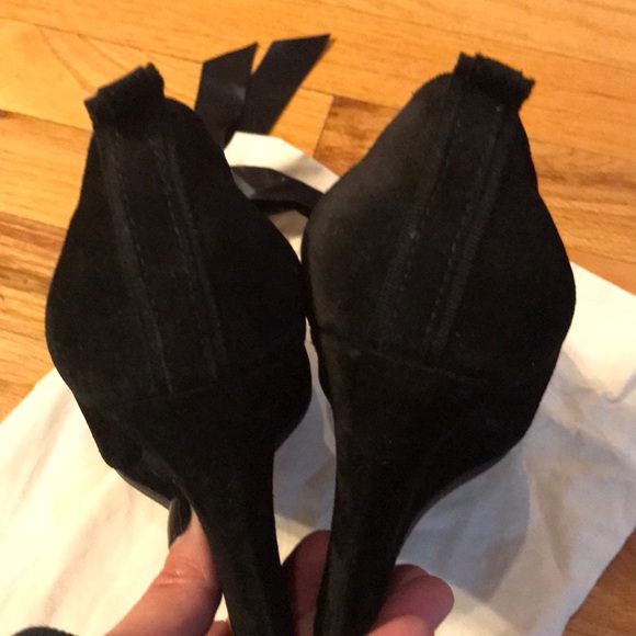 Lanvin Suede Wedges - Picture 6 of 7